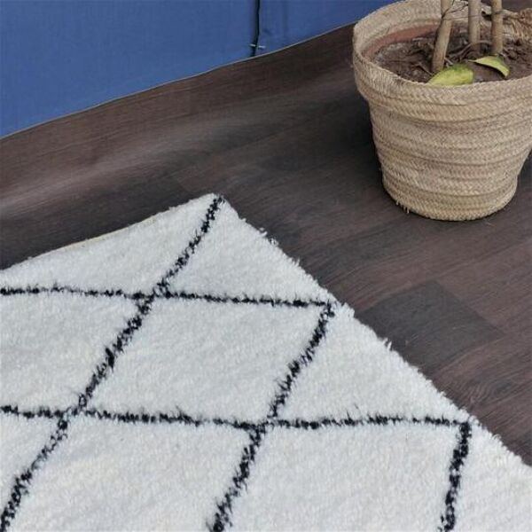 Tapis Béni Ouarain de couloir 85x255 cm