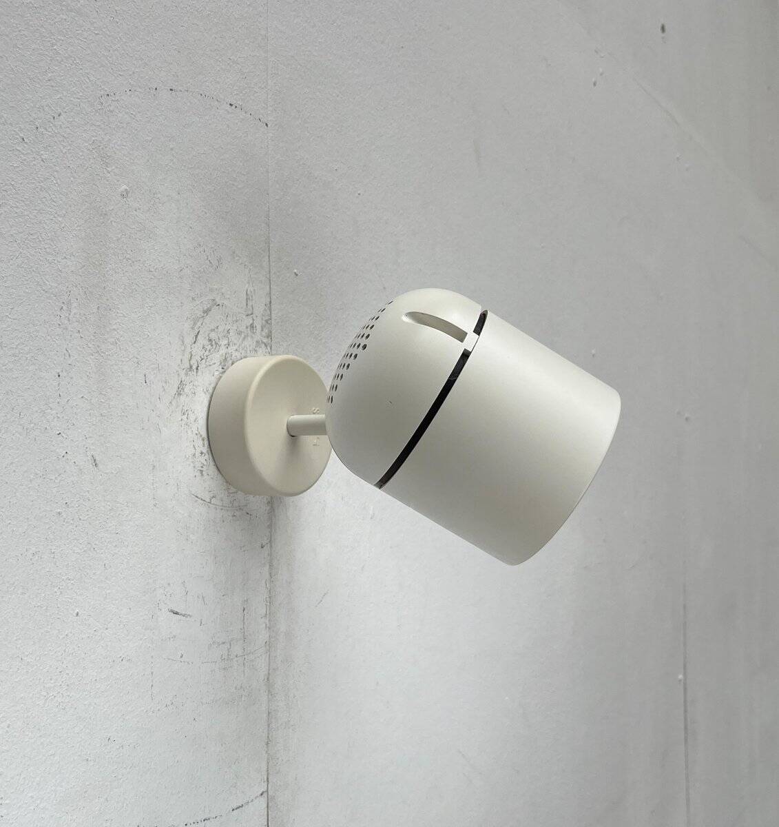 Mid-century German Space Age wall lamps or ceiling lights by Arnold Berges for Staff Leuchten, 1970s, set of 7.