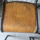 Set of 4 authentic vintage MULLCA school chairs