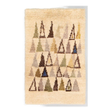 Scandinavian rug Rya by Maija Kolsi Makela, 160x100cm