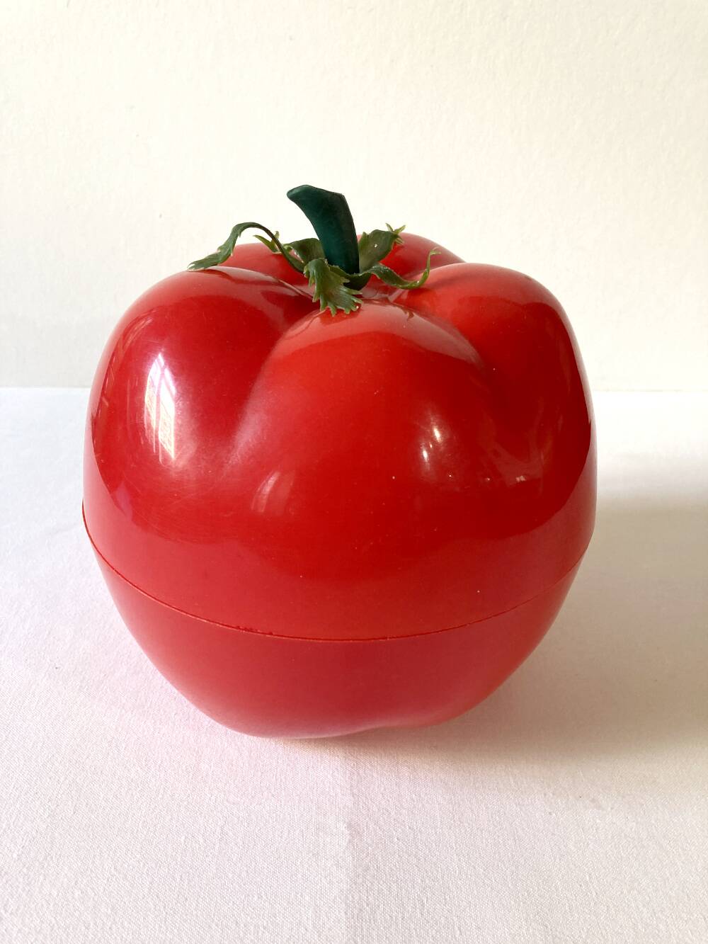 Vintage red tomato ice bucket