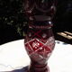 Bohemian crystal vase