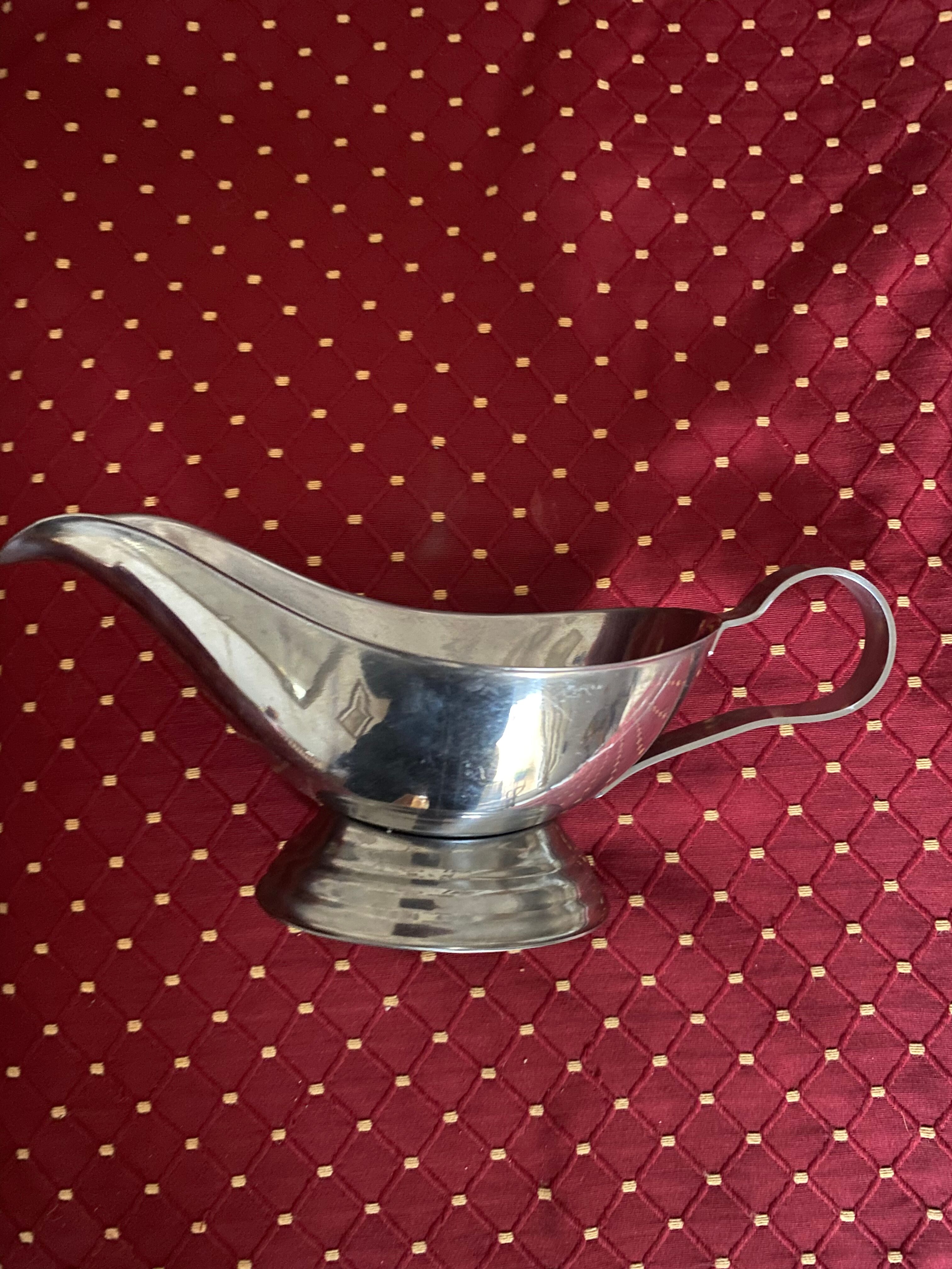 Vintage stainless steel saucemaker.