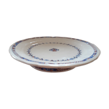 Flat white bottom in faience, small walk shower: Rouen.