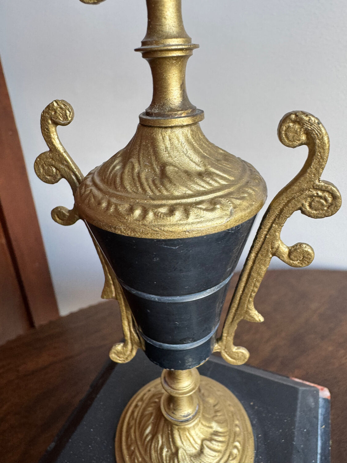 Pair of 5-light candelabra in Empire style