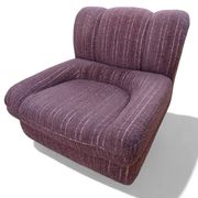 Vintage chocolate armchair 1