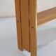 Solid elm shelves produced by the Regain group
