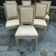 Lot de 6 chaises Louis XVI