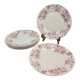 6 Amandinoise Anemone flat plates