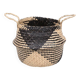 Collapsible Woven Storage Basket,Vegetable and Fruit Basket, Laundry Basket