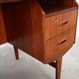 Teak desk, Danish design, 1970s, production: Denmark