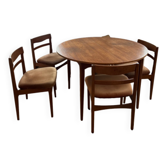 Scandinavian teak chair tables Nathan