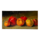 Authentic still life with apples circa 1959, oil painting