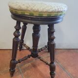 Height-adjustable piano stool