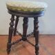 Height-adjustable piano stool