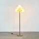 Lampadaire allemand en laiton de style Space Age du milieu du siècle par Kaiser Leuchten, années 1960