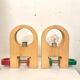 Paire de lampes « serre-joint », Italie 1970