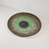 Decorative ceramic plate, 1970s