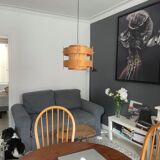 Suspension pine strap Hans Agne Jakobsson Scandinavian Sweden 1960