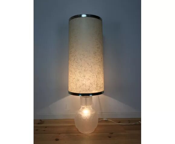 Floor lamp 1970, 2 burners, white glass