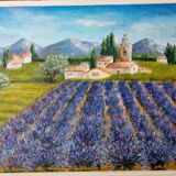 Provence oil painting