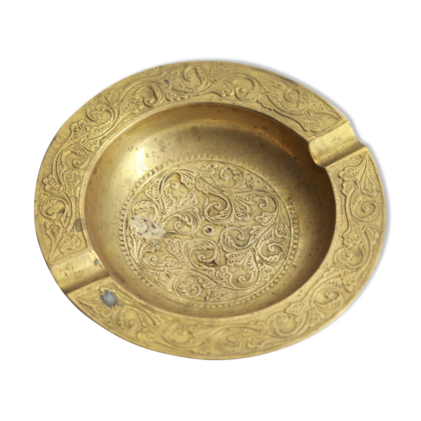 Brass ashtray