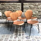 5 Arne Jacobsen chairs