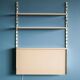 Pilastro Wall Secretary with Integrated Light - Dutch Mid-Century Modern