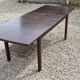 Table scandinave en teck extensible