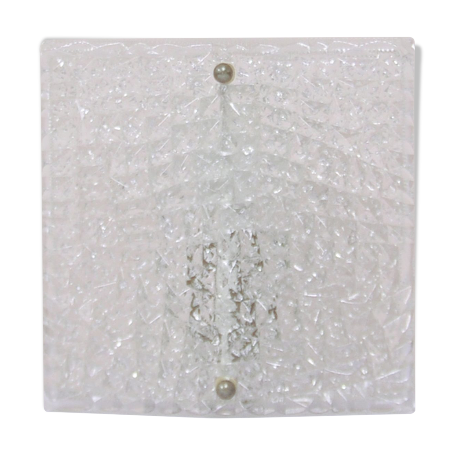 Vintage bubble glass wall lamp Hoffmeister-Leuchten