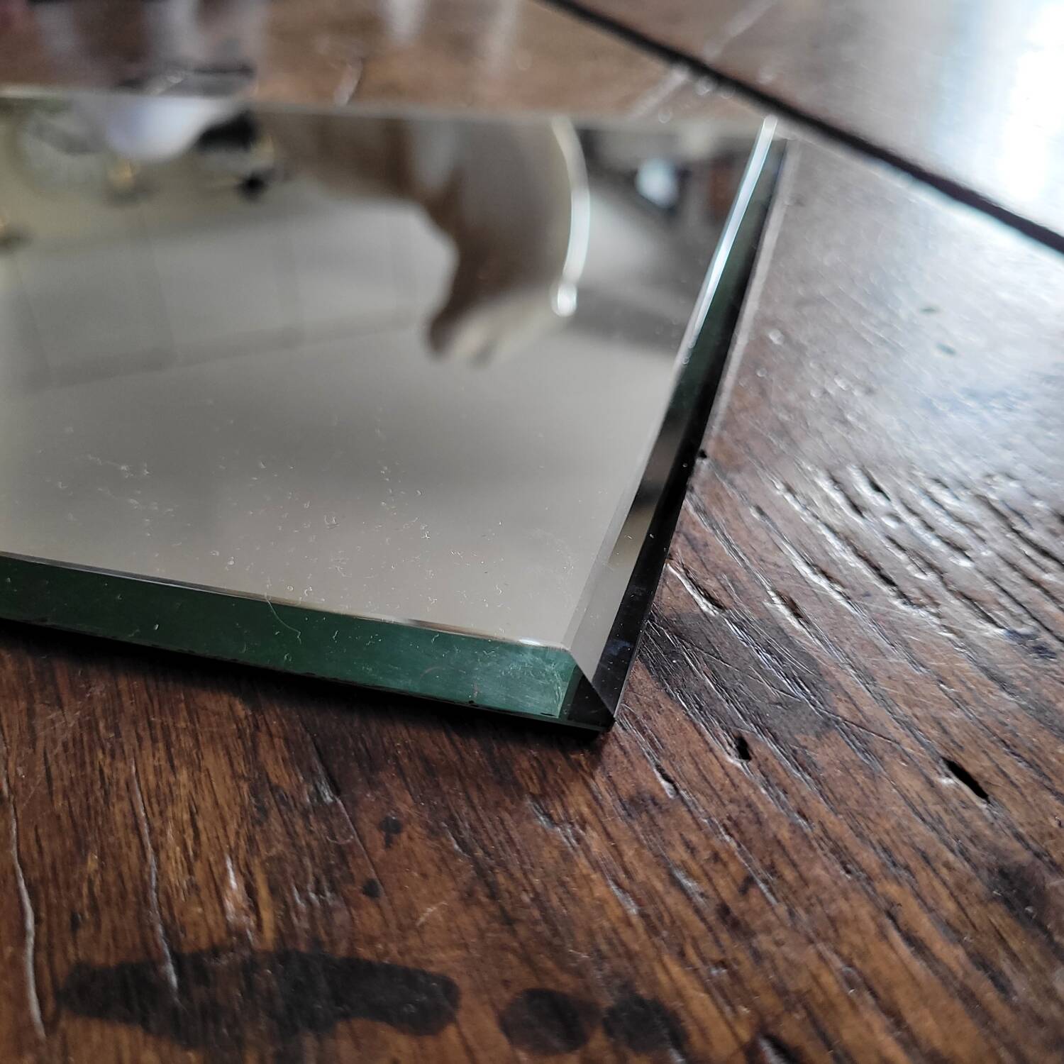 Miroir rectangulaire biseauté — 70’s