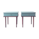 Pair of vintage bedsides
