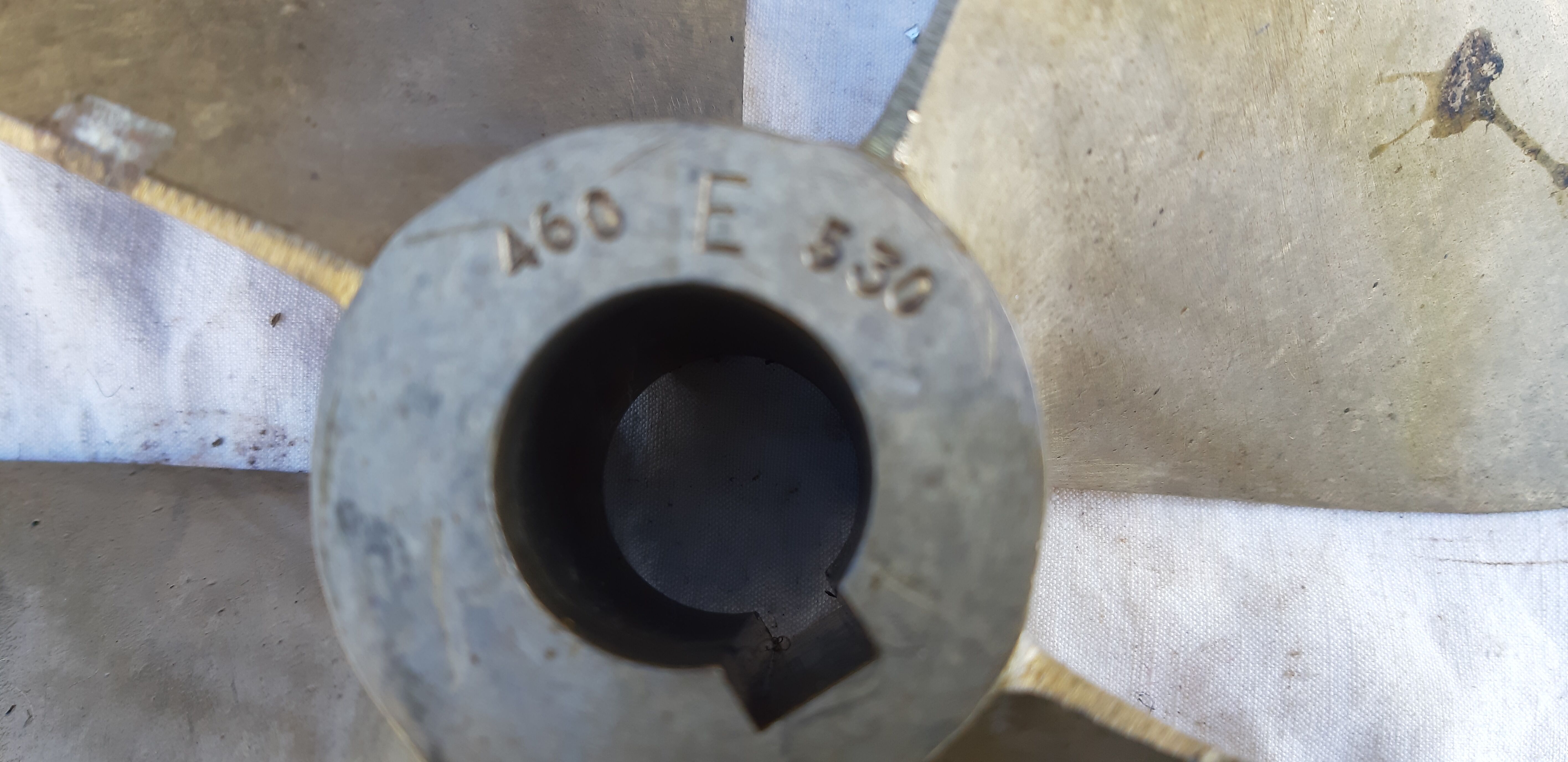 Bronze Boat Propeller "Radice" 9.5 Kg