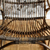 Rattan rocking chair
