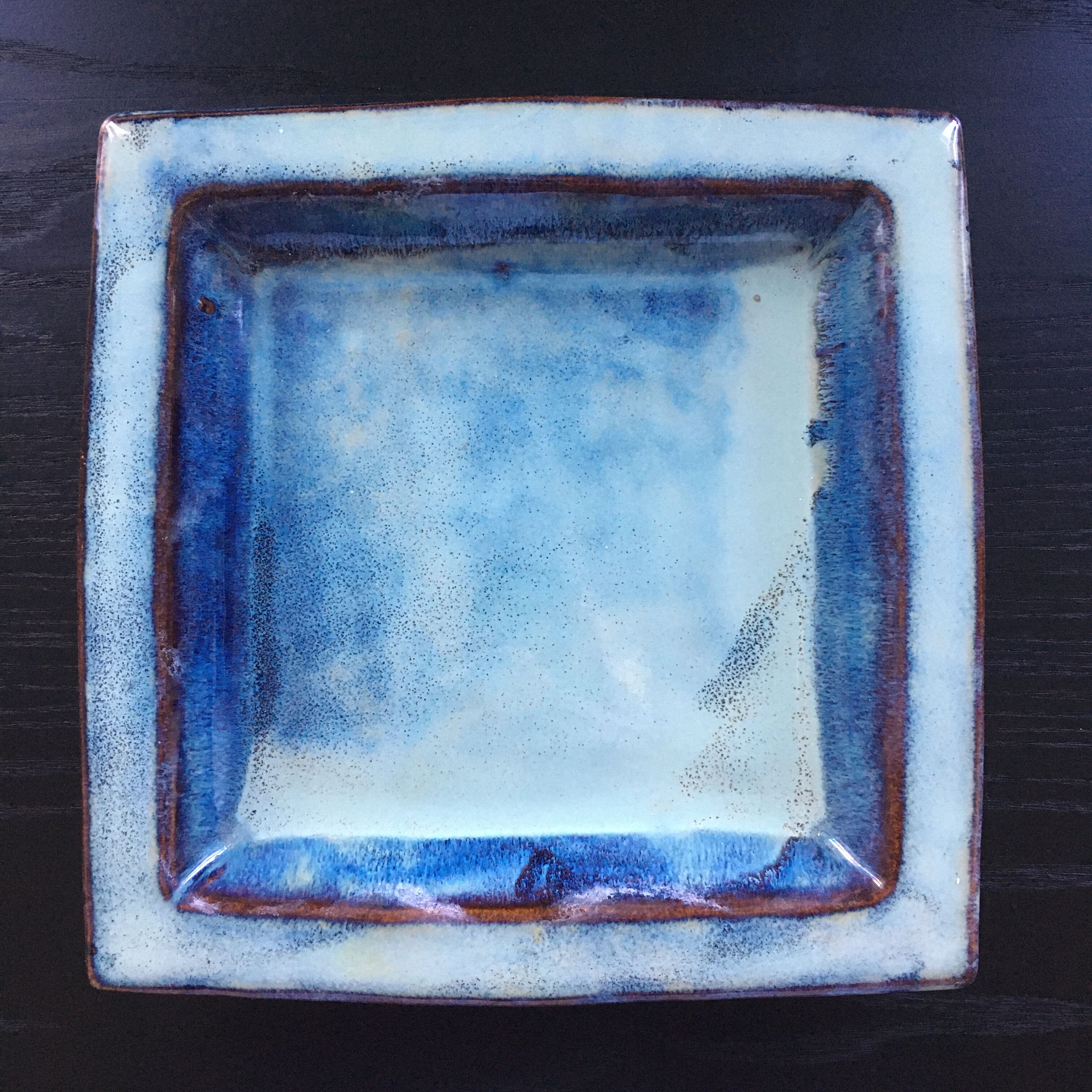 Blue pocket emptier, unique piece