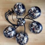 Suspended bell luminaires