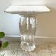 White Patinated Wall Console Shelf