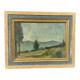 Ennio Cocchi landscape and still life painted on both sides panel