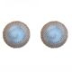 pair of glass wall lights
