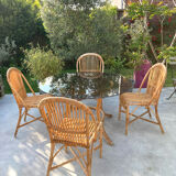 Rattan set