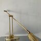 Articulated lamp Deknudt brass, 70s