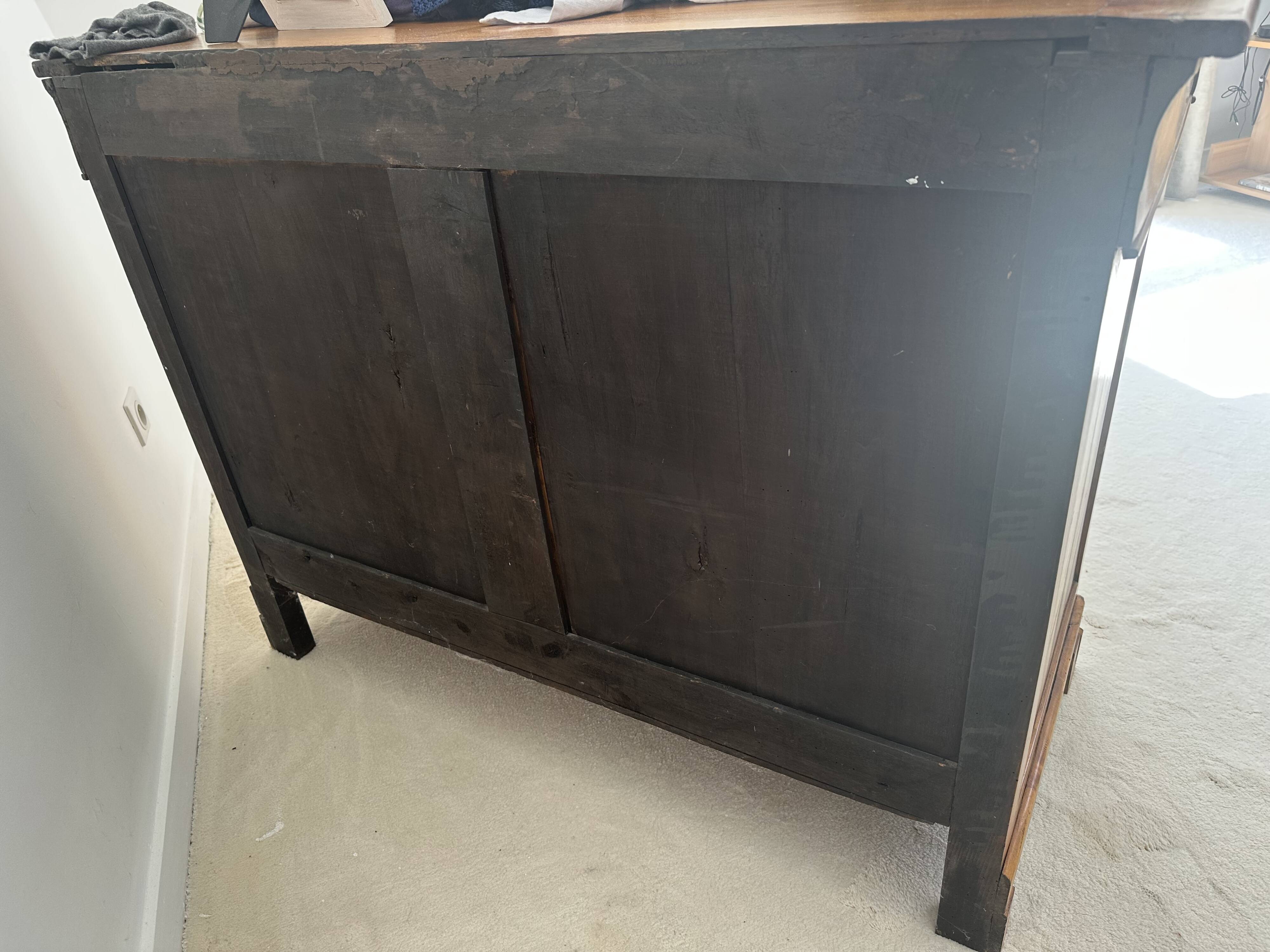 Louis-Philippe commode in cherry wood – 19th century – restored