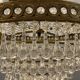 Lustre perle de cristal de murano