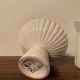 Set of 3 vintage Bareuther porcelain vases.