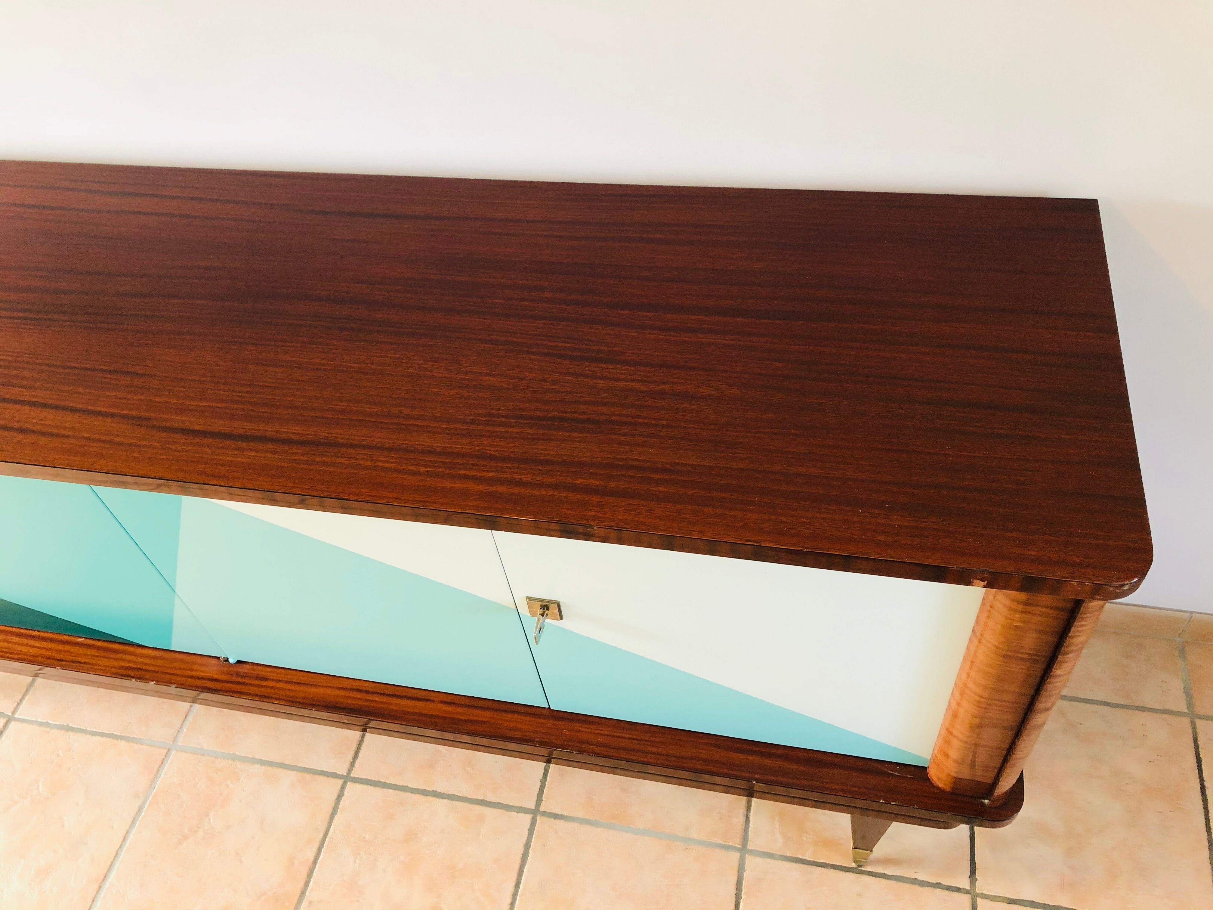 Vintage graphic sideboard 1960