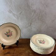 Hand painted Gien service
