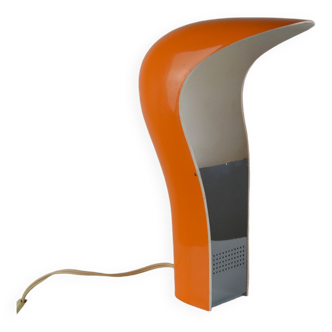 Orange Pelota lamp by Cesare Casati and C. Emanuele Ponzio for Lamperti, 70s