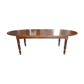 Table de ferme ovale