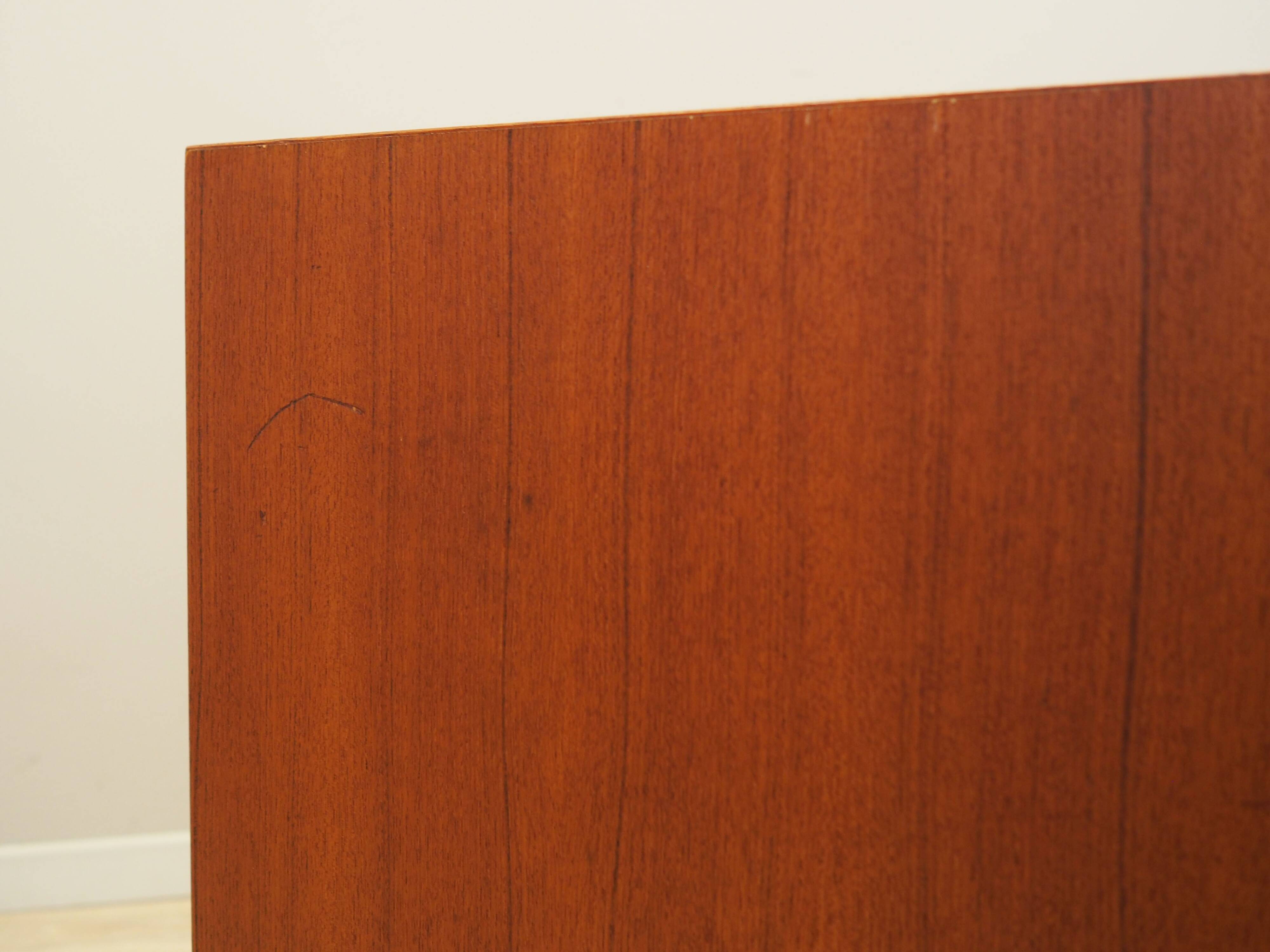 Teak cabinet, Danish design, 1970s, production: Denmark
