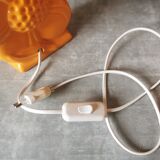 Vintage lamp flower marguerite